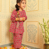 Pink Jaipuri Co-ord Set