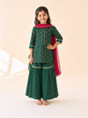 Emerald Bloom Sharara Set