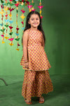 Yellow Floral Cotton Sibling Sets