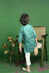 Teal Green Kurta Set