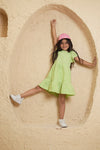 Gingham Green Check Dress