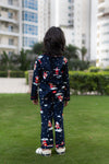 Midnight Santa Unisex Christmas Pajama Set
