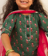 Emerald Bloom Sharara Set