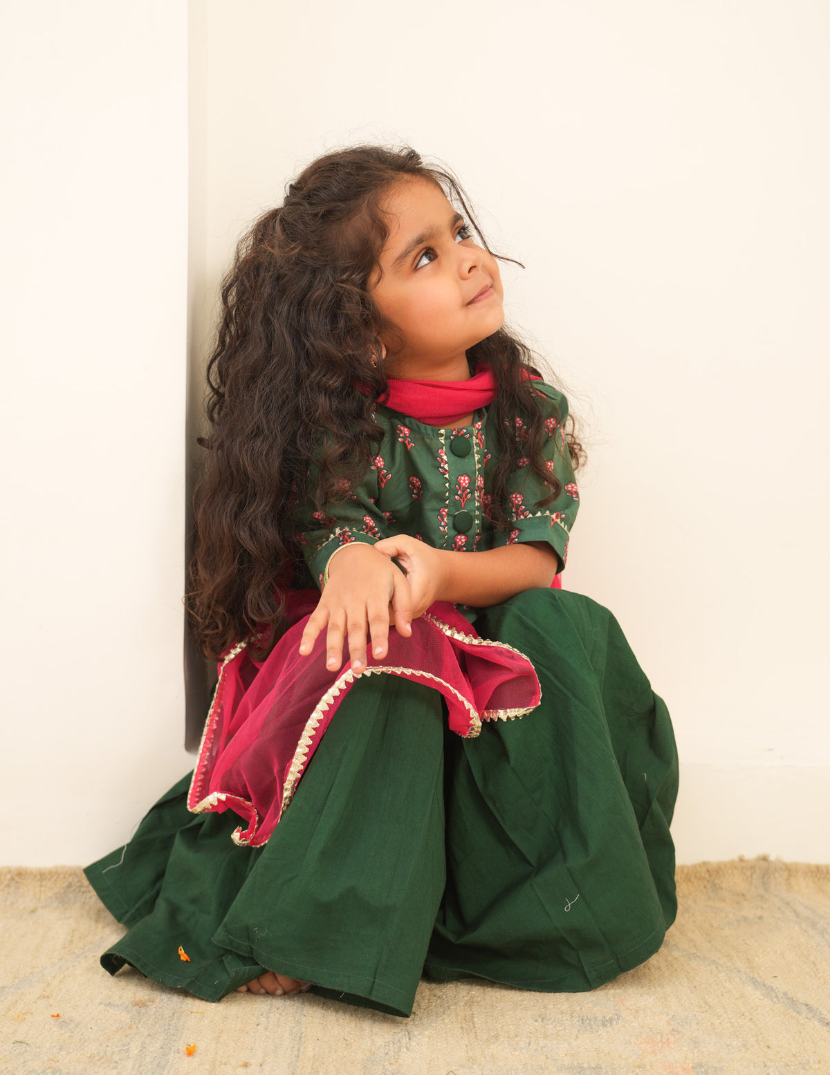 Emerald Green Sibling Set