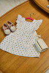 White Polka Dot Dress