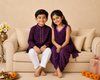 Royal Plum Sibling Set