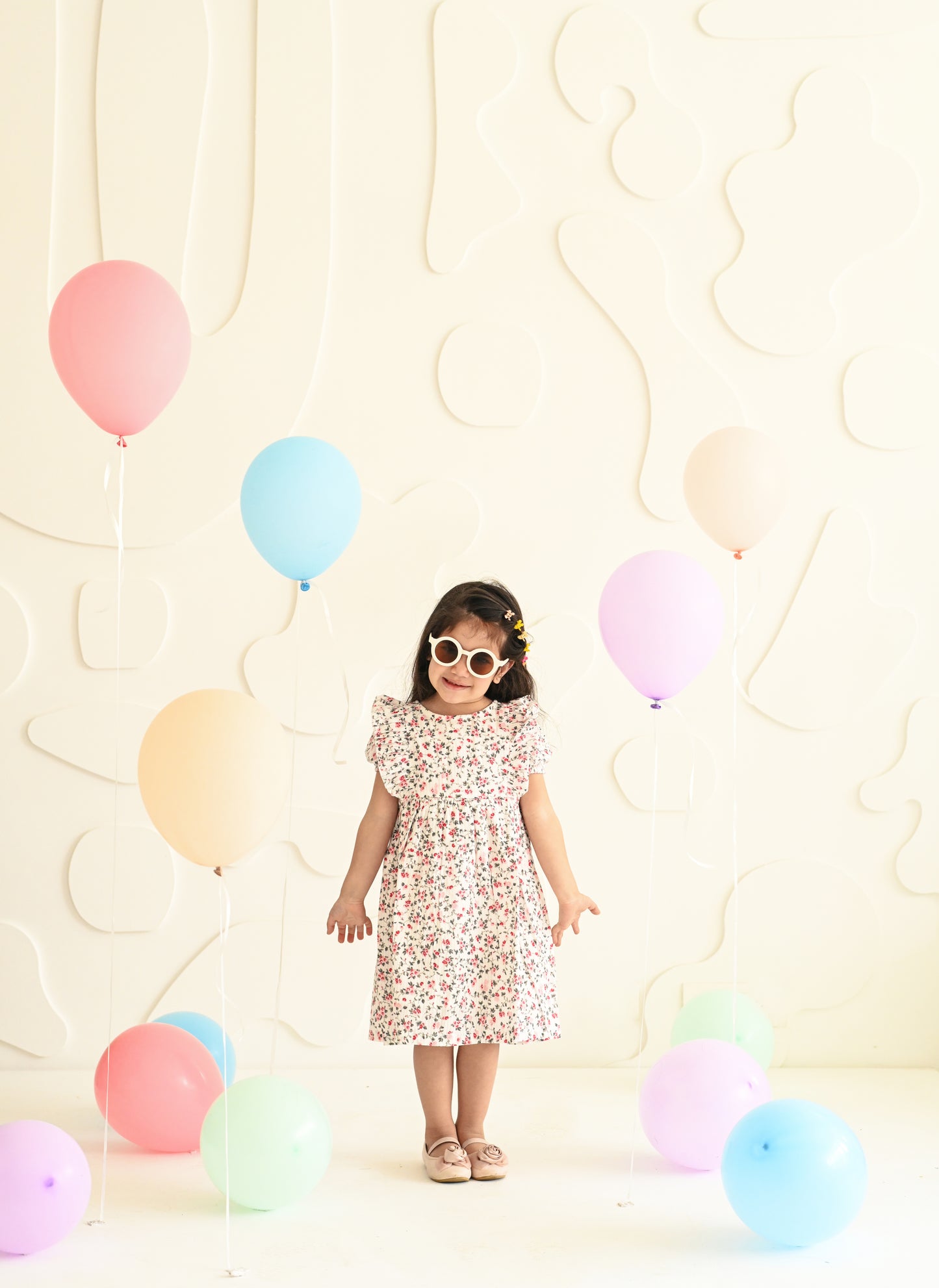 White Floral Dress