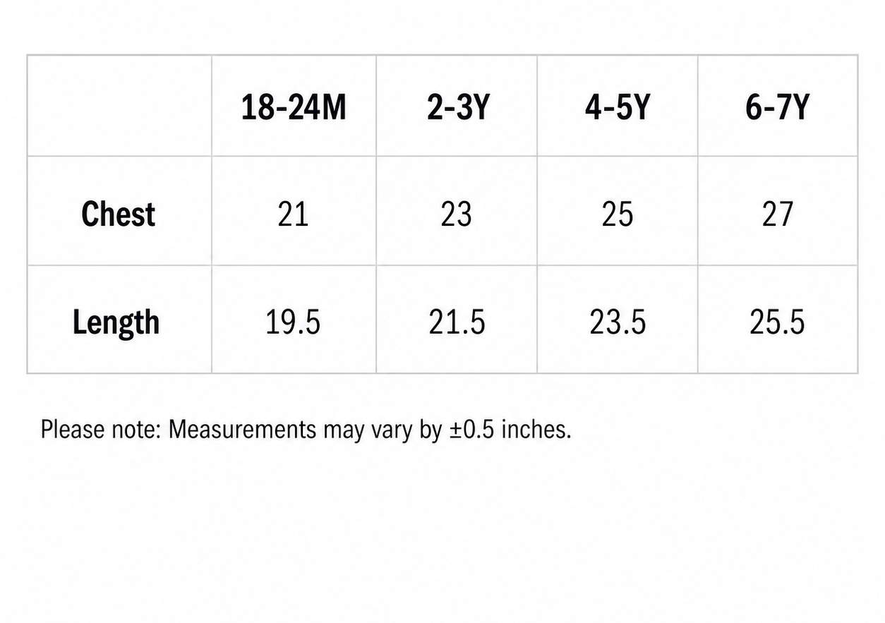 Solid Purple Dress Size Chart