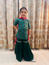 Emerald Bloom Sharara Set