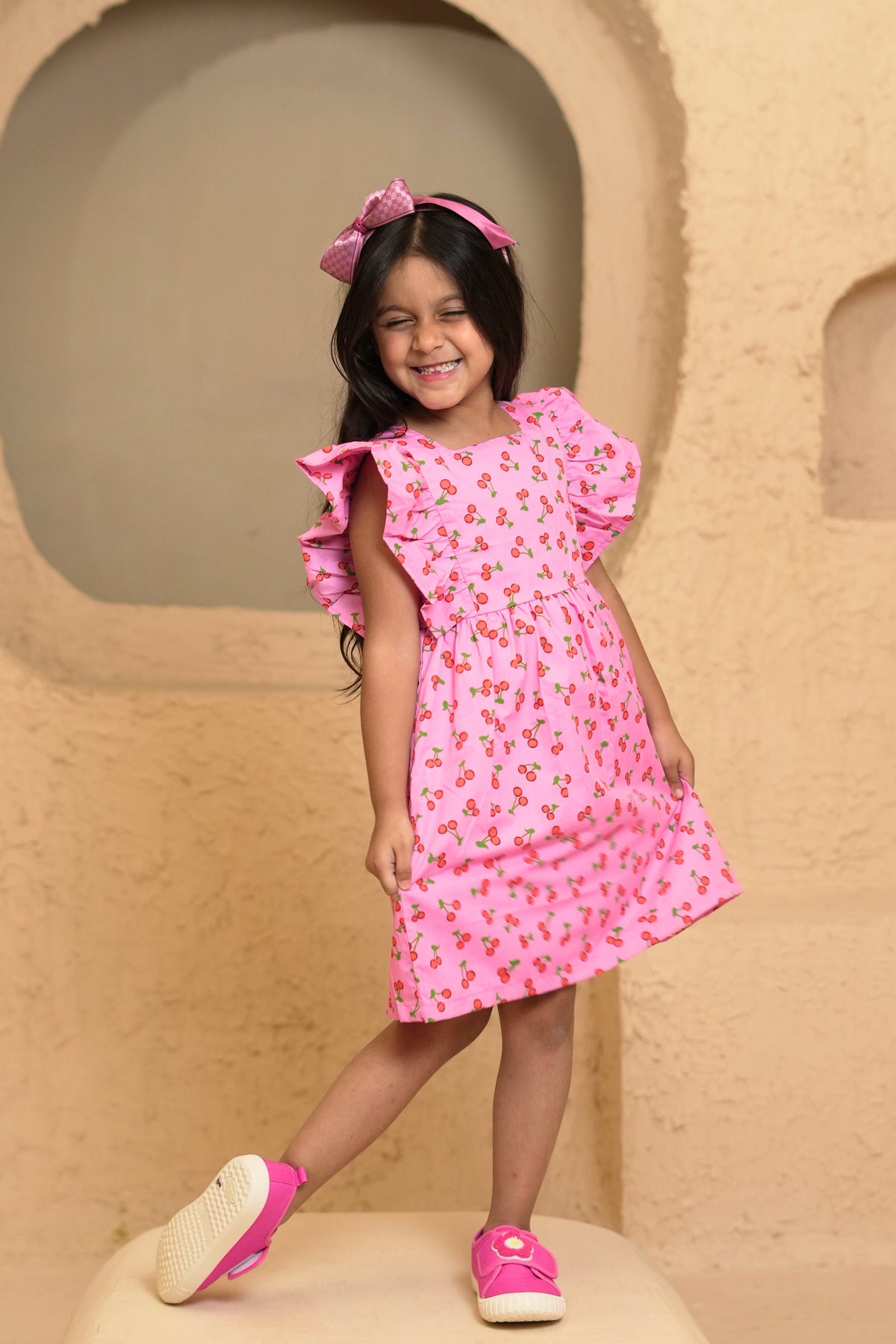 Cherry Dress - Puddle Fashion