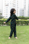 Forest Bear Unisex Pajama Set - Puddle Fashion