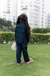 Forest Plaid Unisex Winter Pajama Set - Puddle Fashion