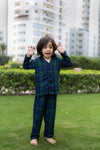 Forest Plaid Unisex Winter Pajama Set - Puddle Fashion