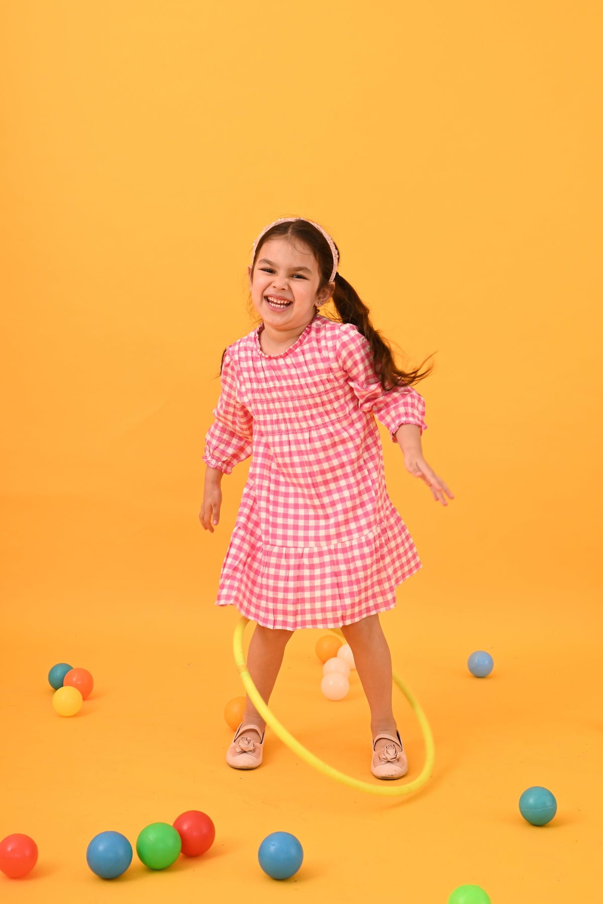 Gingham Dress - Puddle Fashion