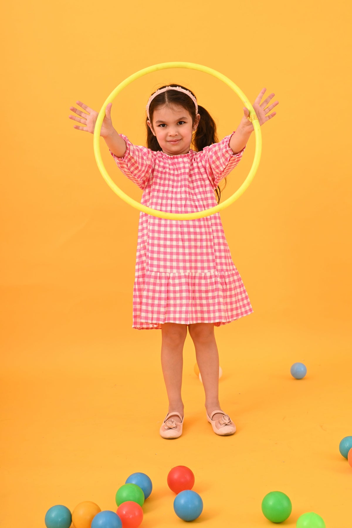 Gingham Dress - Puddle Fashion