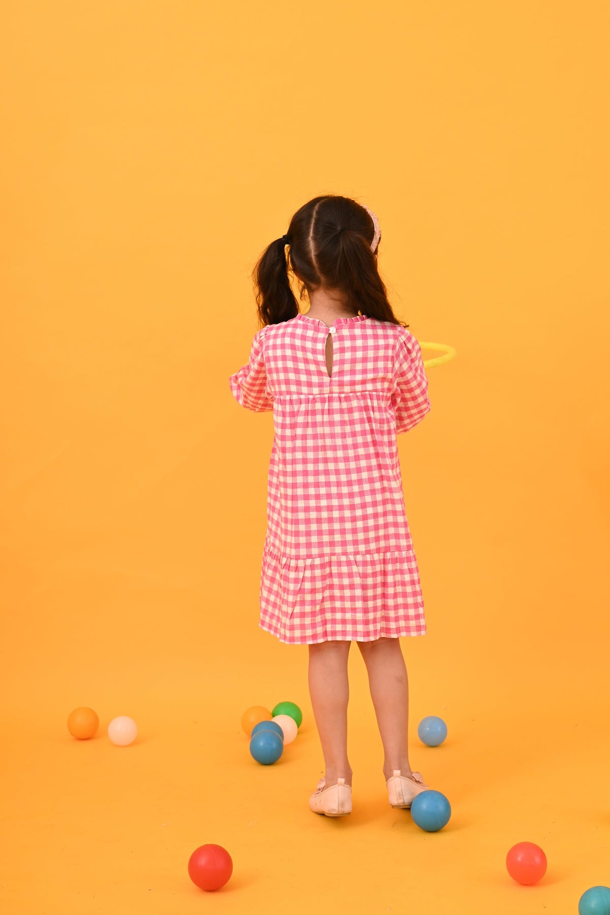 Gingham Dress - Puddle Fashion