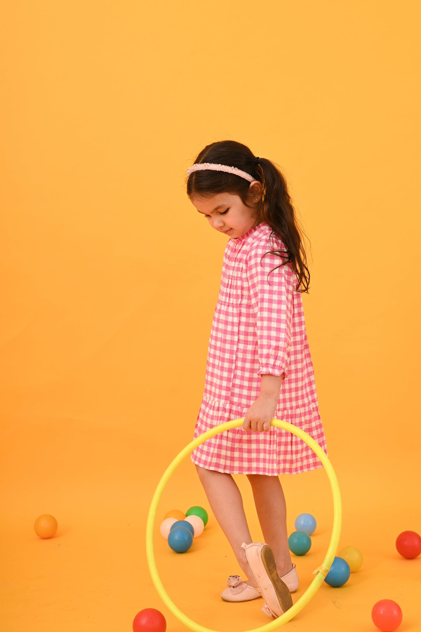 Gingham Dress - Puddle Fashion