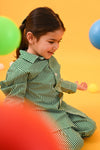 Green Stripes Co-ord Set - Puddle Fashion