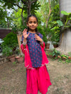 Midnight Bloom Gharara Set - Puddle Fashion