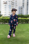 Midnight Santa Unisex Christmas Pajama Set - Puddle Fashion