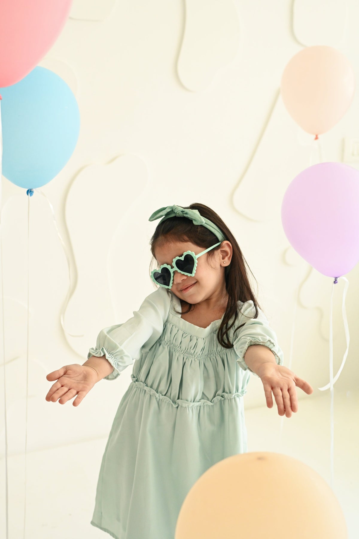 Pastel Green Dress - Puddle Fashion