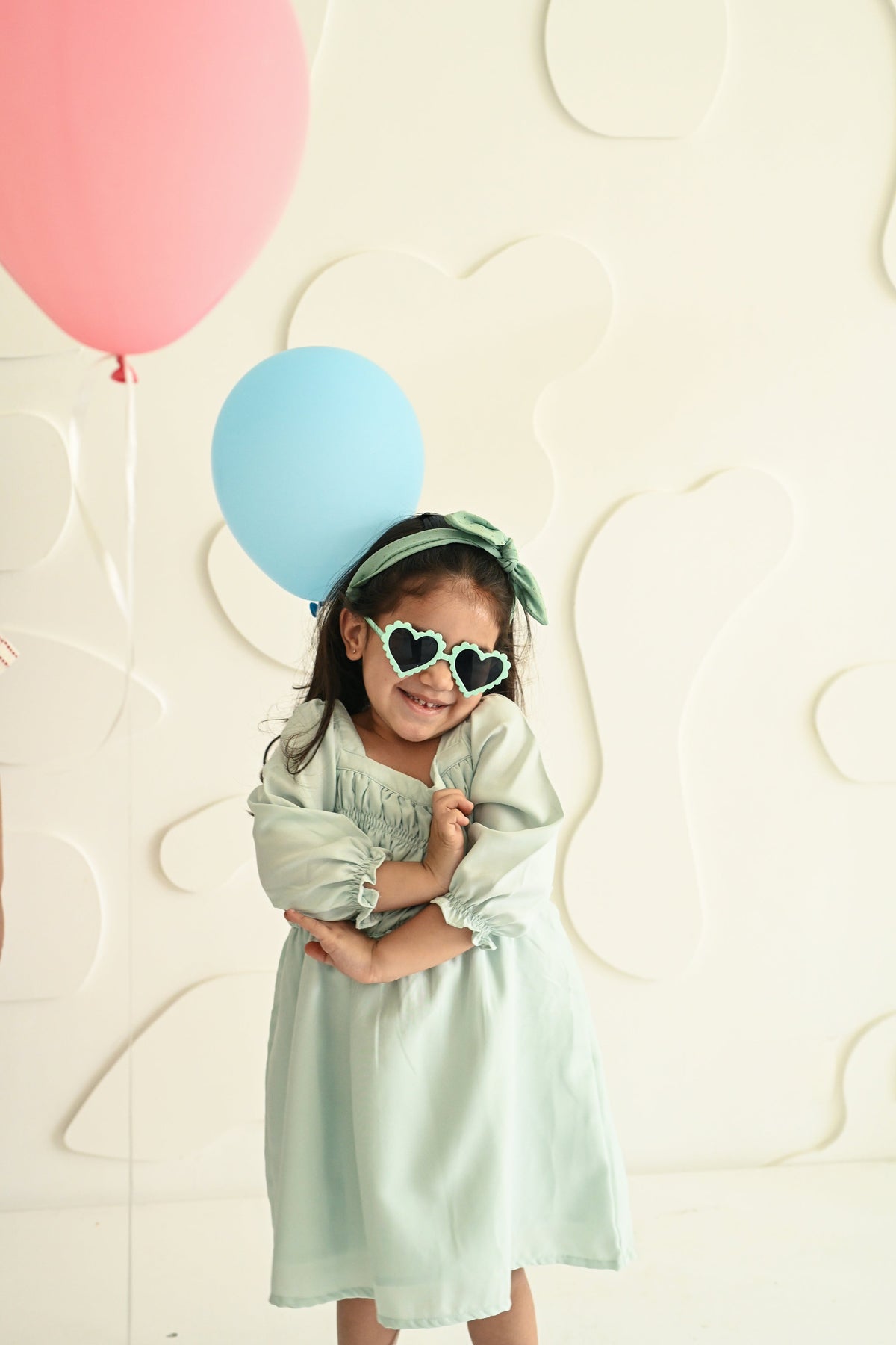 Pastel Green Dress - Puddle Fashion