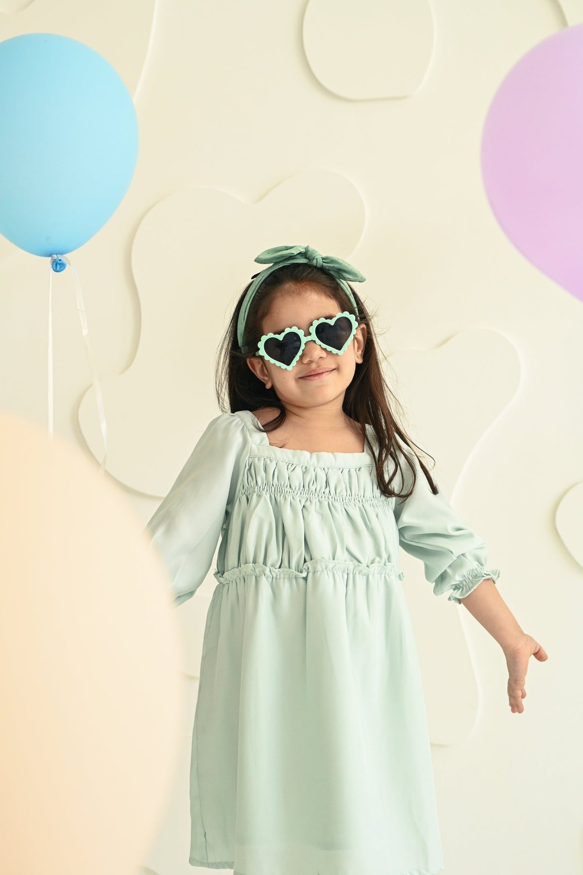 Pastel Green Dress - Puddle Fashion