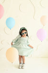 Pastel Green Dress - Puddle Fashion