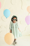 Pastel Green Dress - Puddle Fashion
