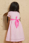 Pink Bow Dress - Puddle Fashion