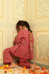 Pink Jaipuri Co-ord Set - Puddle Fashion