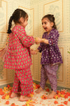 Pink Jaipuri Co-ord Set - Puddle Fashion