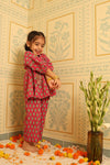 Pink Jaipuri Co-ord Set - Puddle Fashion