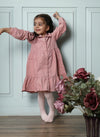 Pink Polka Dot Dress - Puddle Fashion