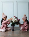 Pink Polka Dot Dress - Puddle Fashion
