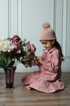 Pink Polka Dot Dress - Puddle Fashion