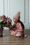 Pink Polka Dot Dress - Puddle Fashion