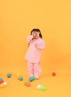 Pink Stripes Co-ord Set - Puddle Fashion