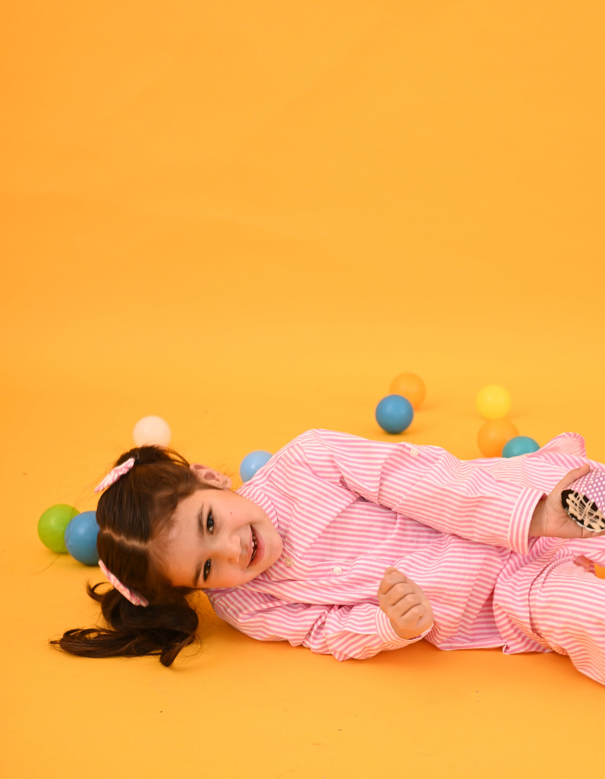 Pink Stripes Co-ord Set - Puddle Fashion