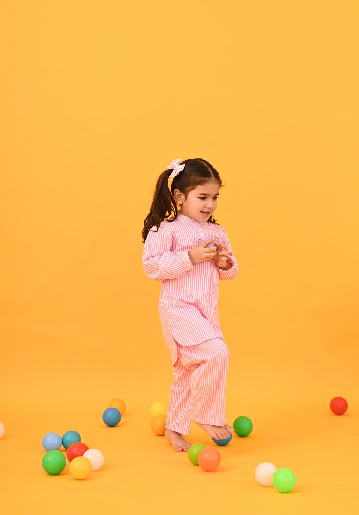 Pink Stripes Co-ord Set - Puddle Fashion