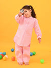 Pink Stripes Co-ord Set - Puddle Fashion