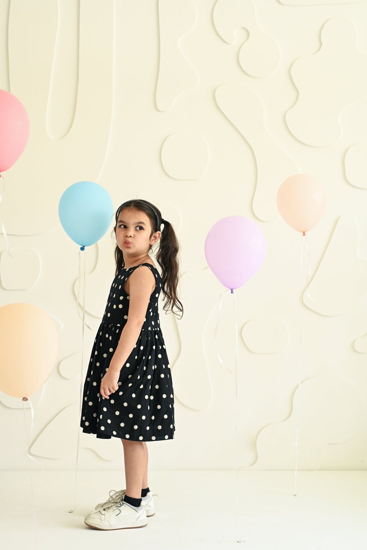 Polka Dot Dress - Puddle Fashion