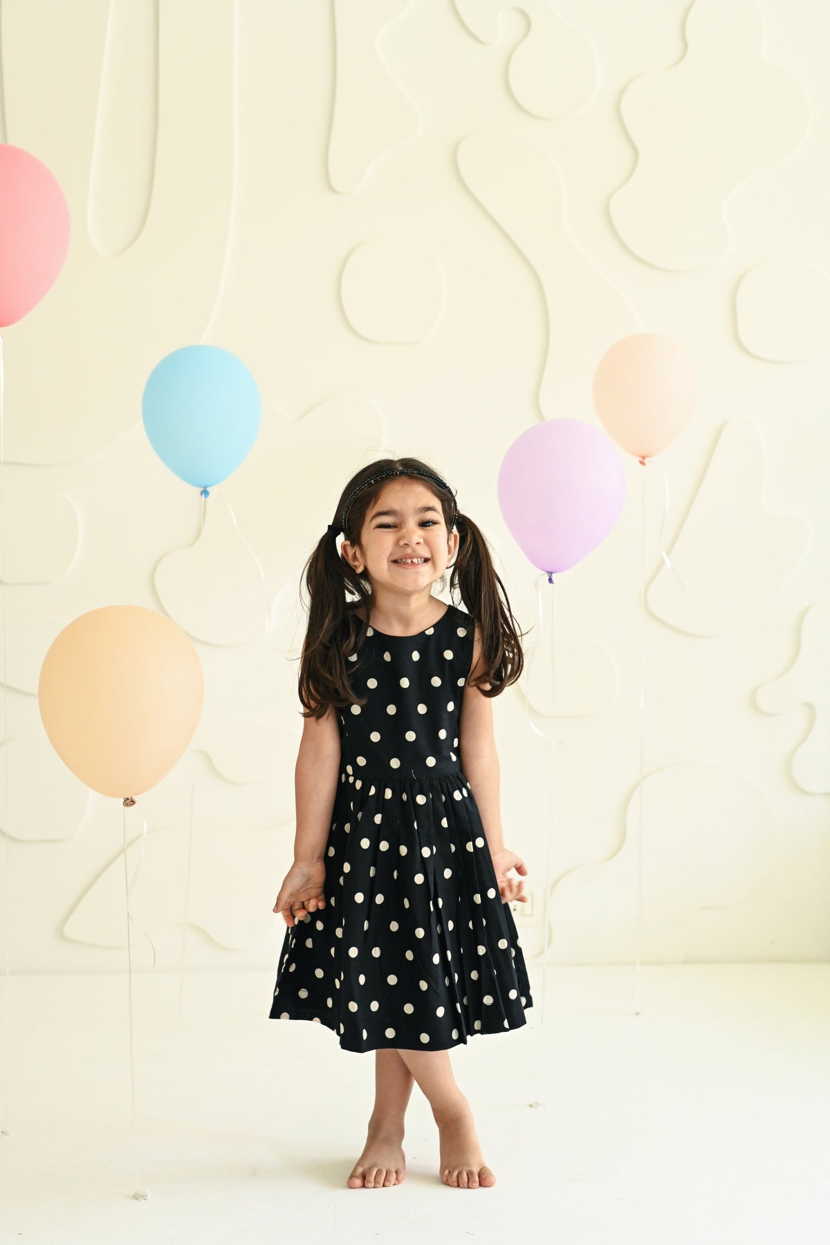 Polka Dot Dress - Puddle Fashion