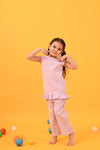 Purple Stripes Co-ord Set - Puddle Fashion