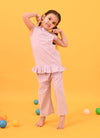 Purple Stripes Co-ord Set - Puddle Fashion